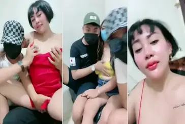 Tante Kina Mabok Diewe Dua Brondong Sekaligus